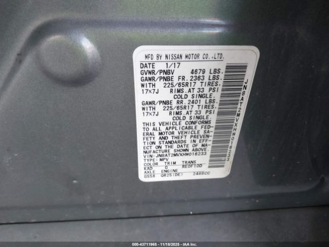 Nissan Rogue Sv Image 9