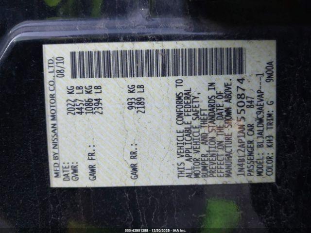 Nissan Altima 3.5 Sr Image 8