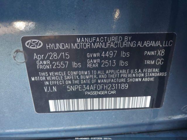 Hyundai SONATA Sport Image 5