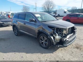  Salvage Toyota Highlander