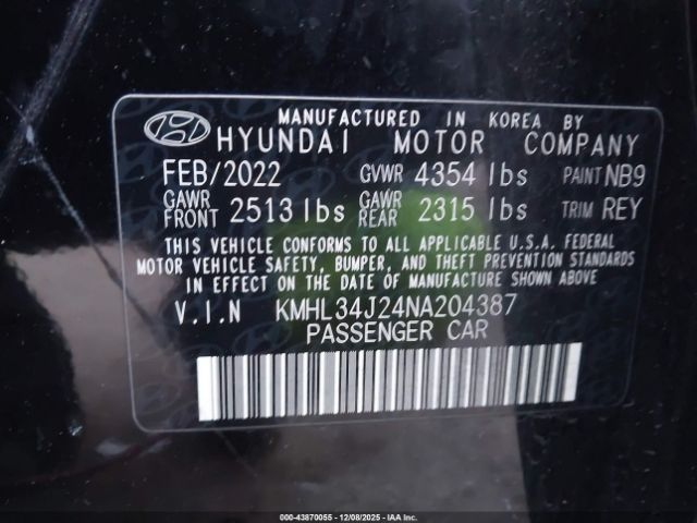 Hyundai SONATA Limited Image 10