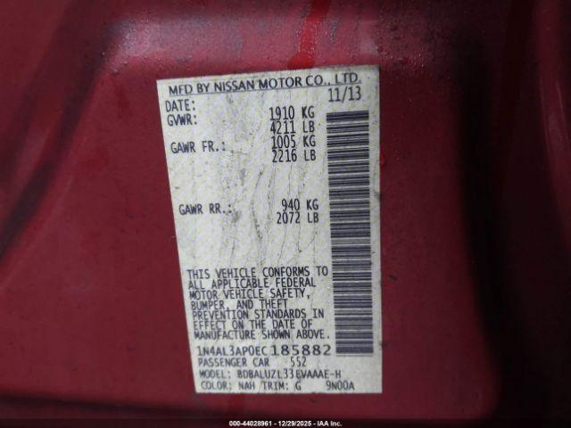 Nissan Altima 2.5 Sv Image 9